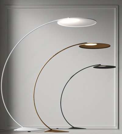 现代金属落地灯3D模型下载